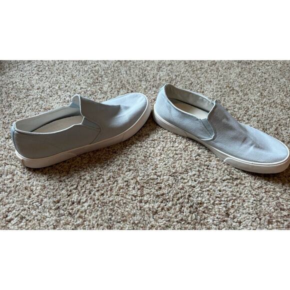 Vionic Canvas slip on Shoes/loafers/sneakers size womens 11, Light blue - Picture 4 of 8